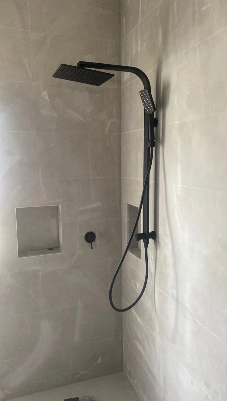 Luxury Bathroom Upgrade: Concealed Mixer and Rain Head Shower Installation