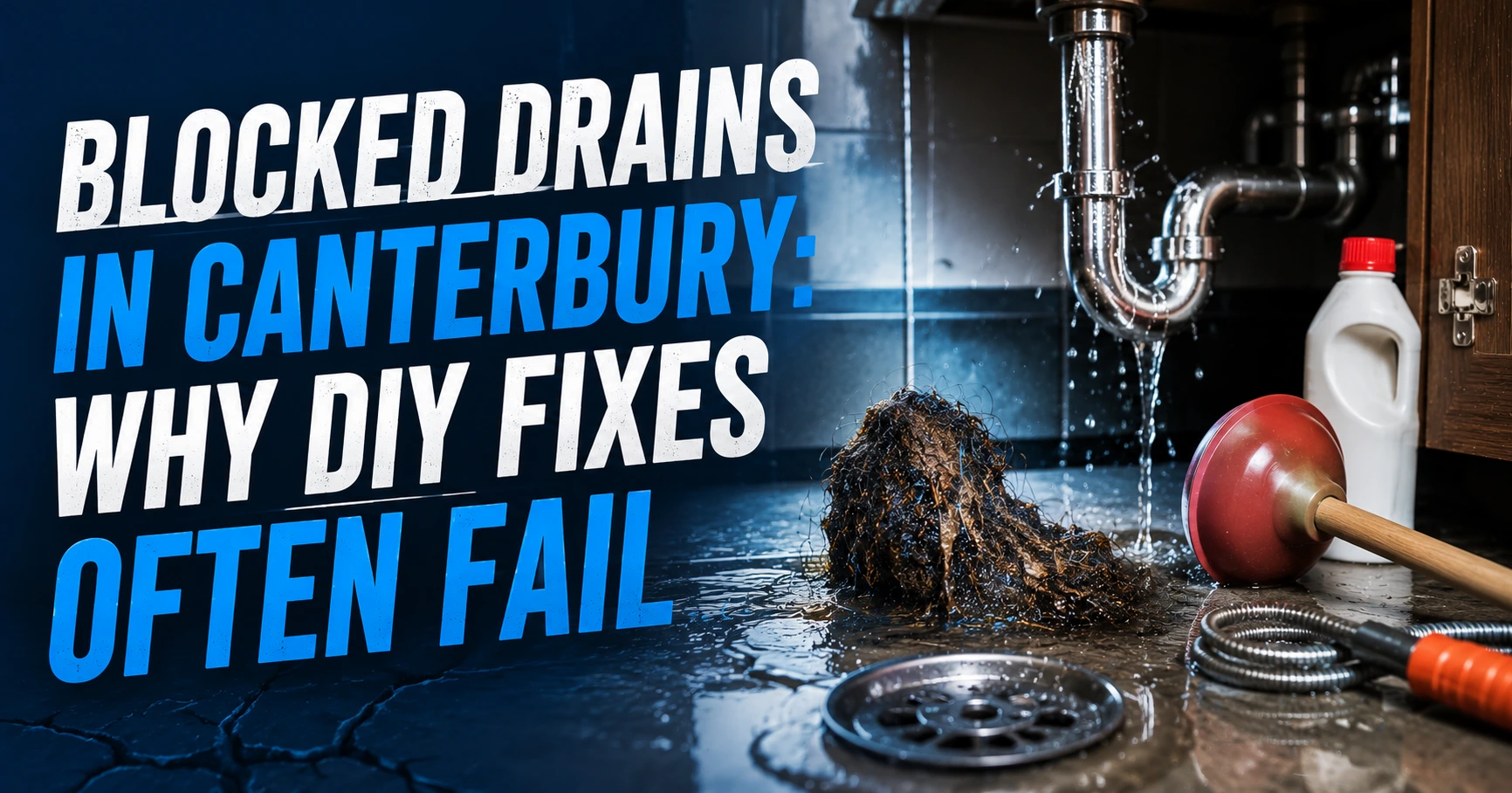 Blocked Drains in Canterbury