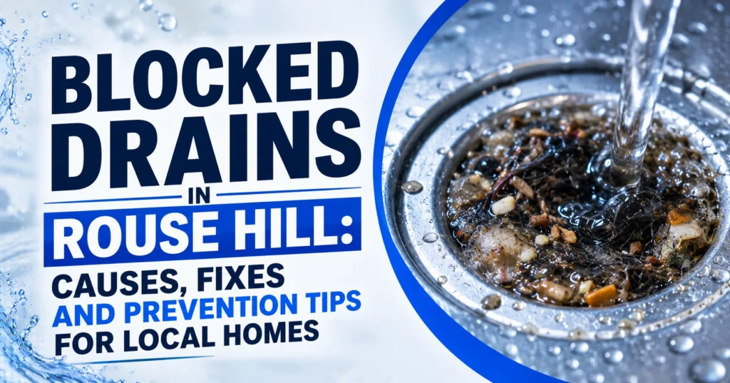 Blocked Drains in Rouse Hill