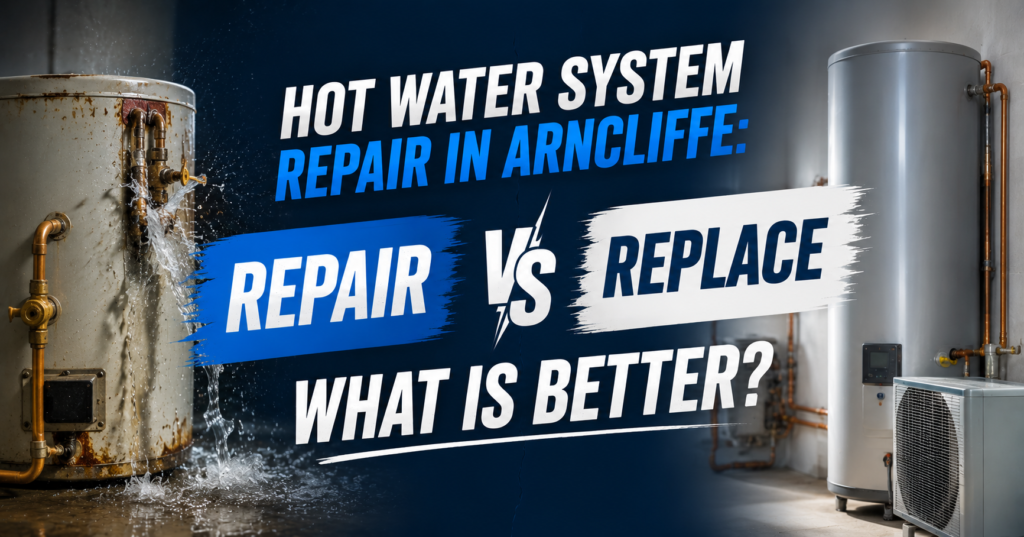 Hot Water System Repair in Arncliffe