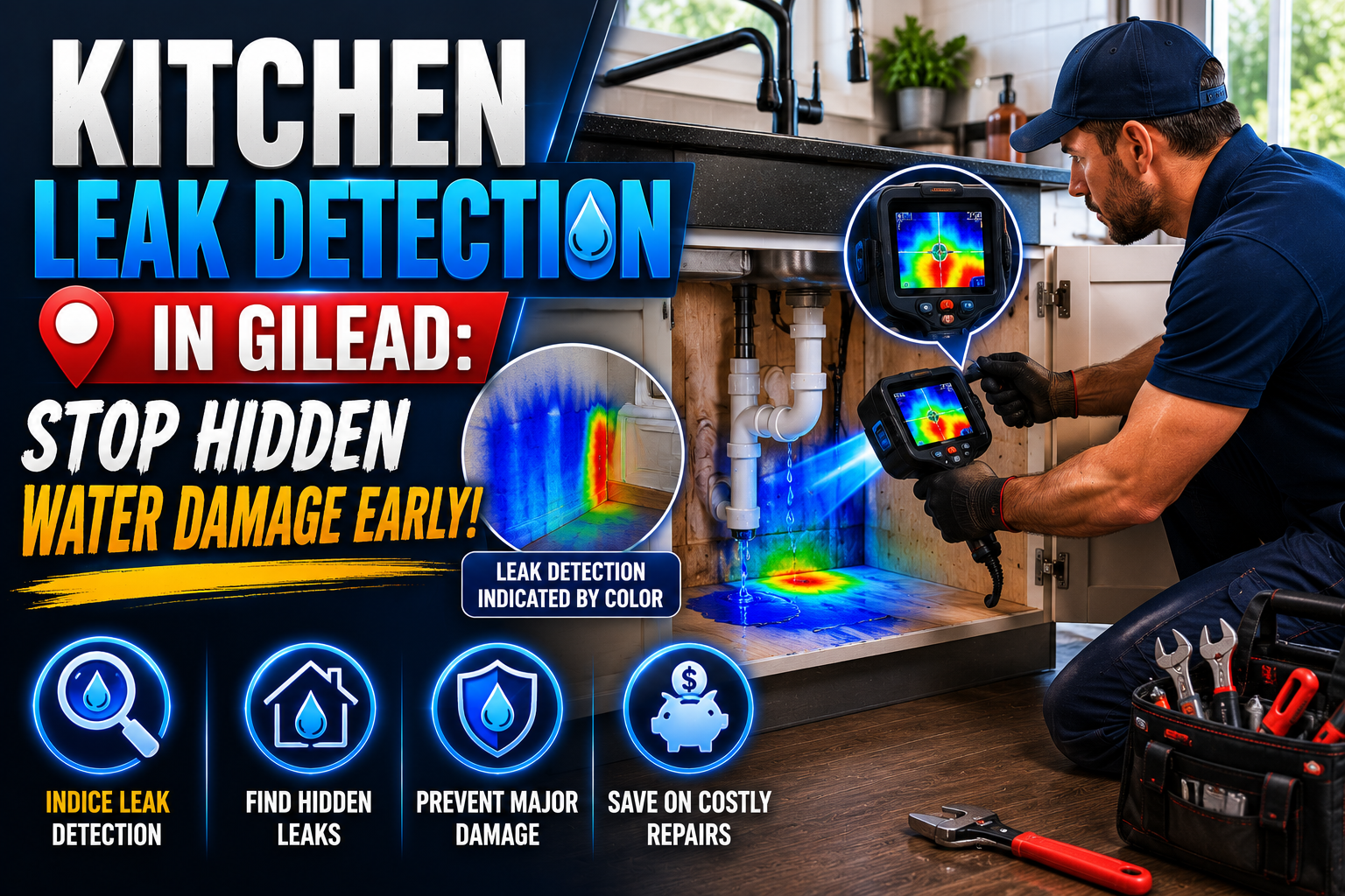 Kitchen Leak Detection in Gilead