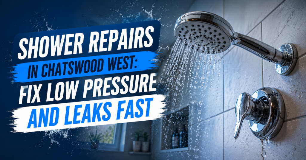 Shower Repairs in Chatswood West
