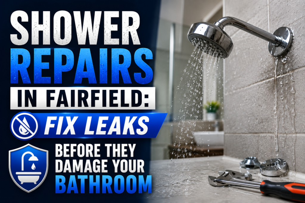 Shower Repairs in Fairfield