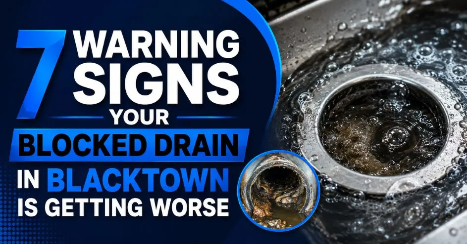 blocked drains in Blacktown