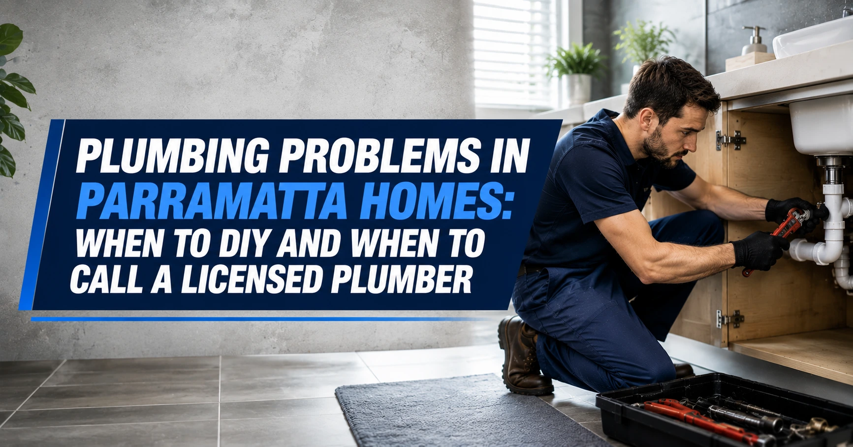 emergency plumber in Parramatta