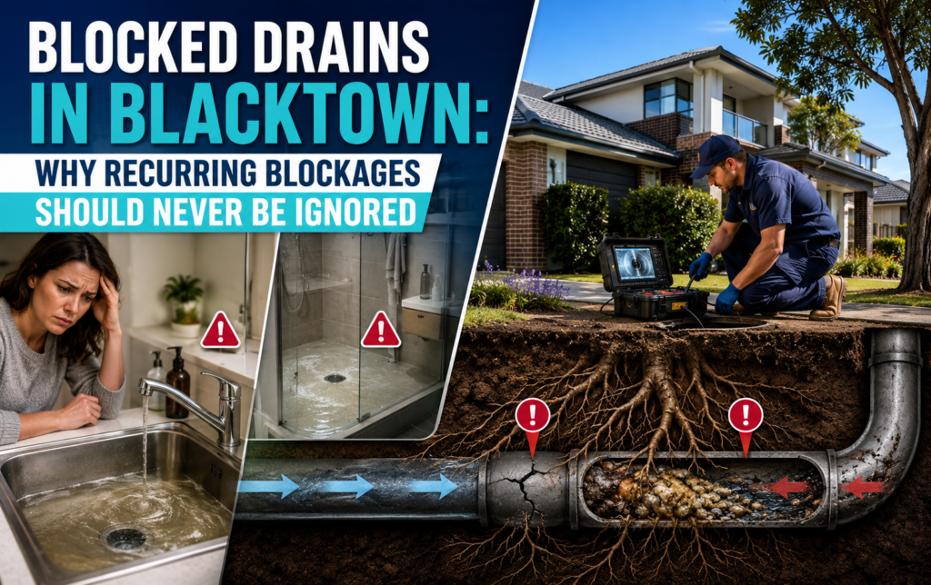Blocked Drains in Blacktown