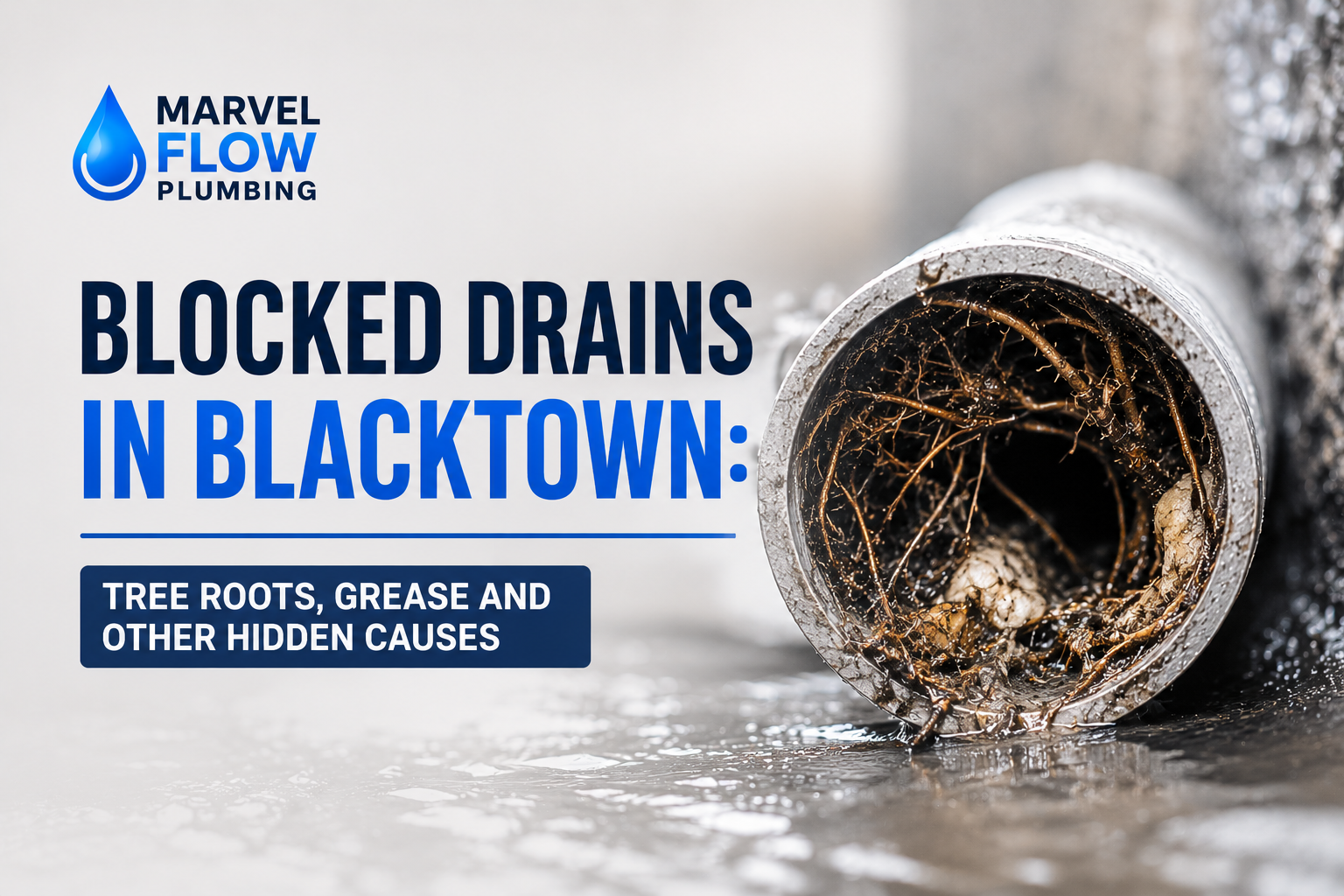 Blocked Drains in Blacktown