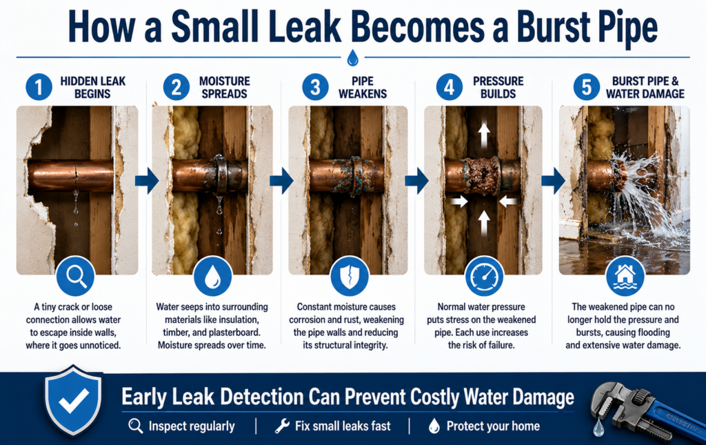 Burst Pipe Repair in Seven Hills