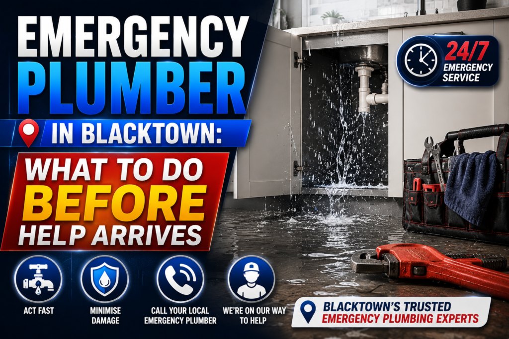 Emergency Plumber in Blacktown