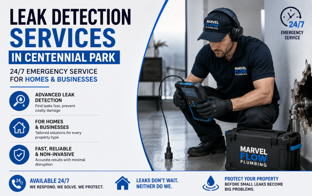 Leak Detection Services in Centennial Park