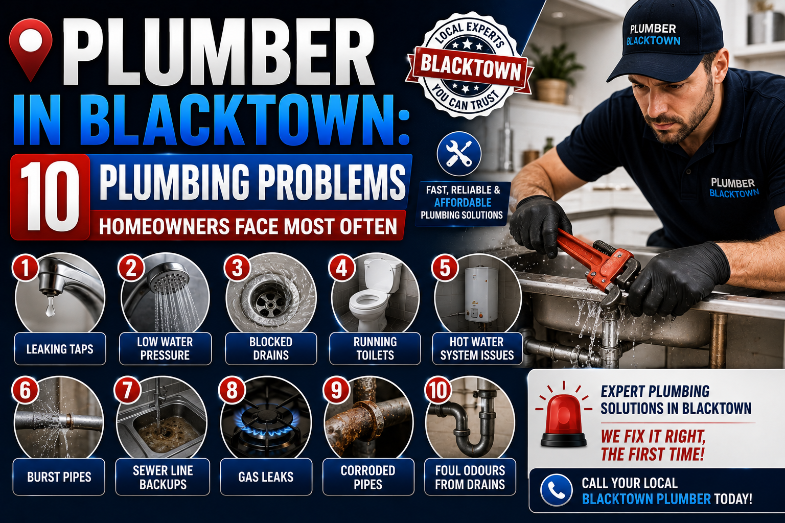 Plumber in Blacktown