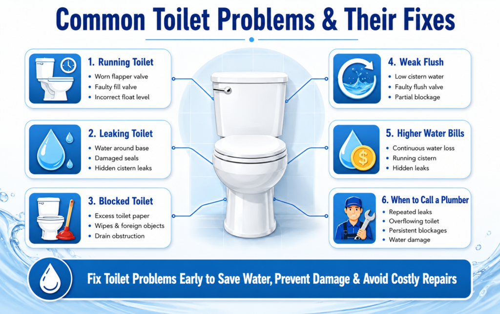 Toilet Repairs in Seven Hills