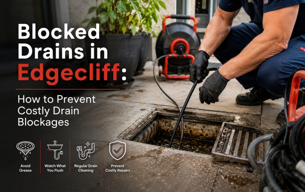 Blocked Drains in Edgecliff