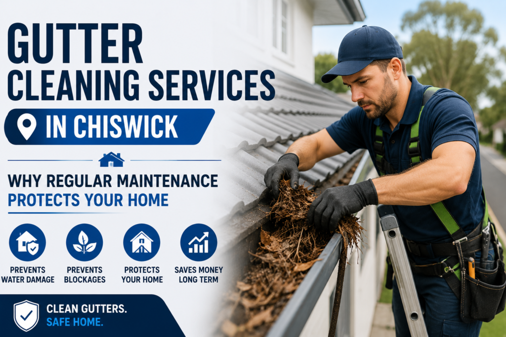 Gutter Cleaning Services in Chiswick