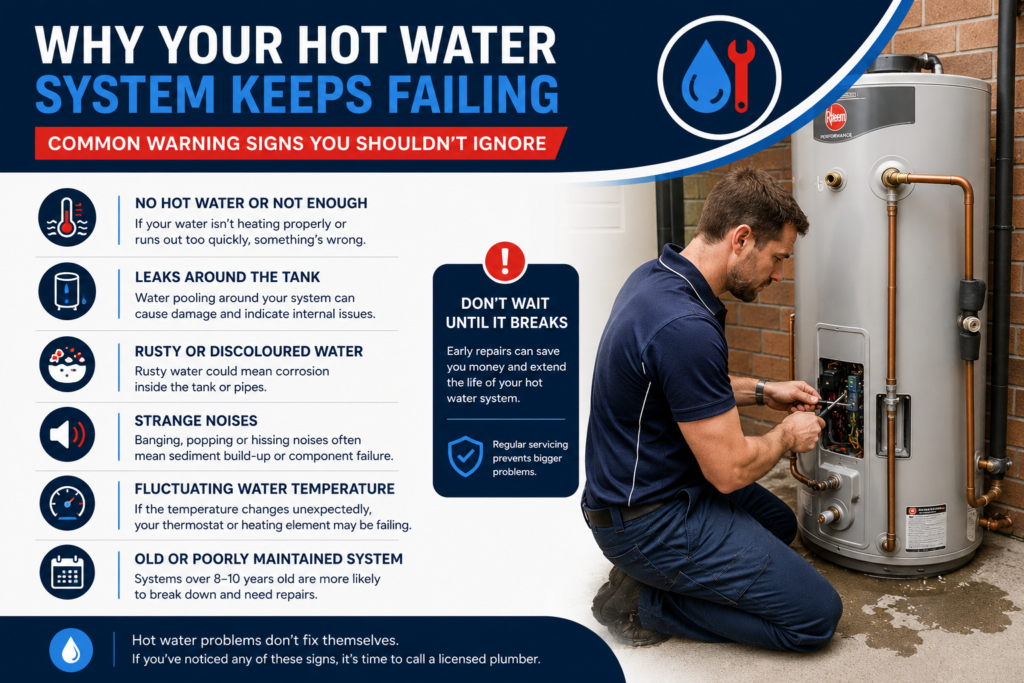 Hot Water System Repair