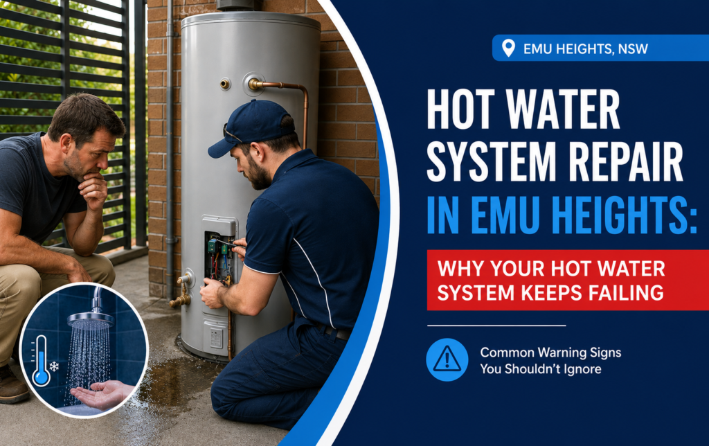Hot Water System Repair in Emu Heights