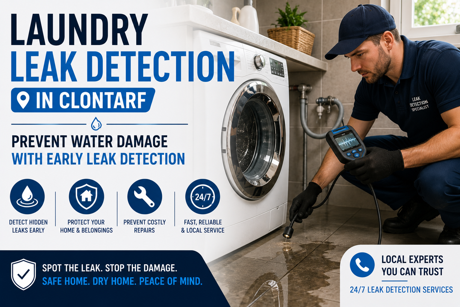 Laundry Leak Detection in Clontarf