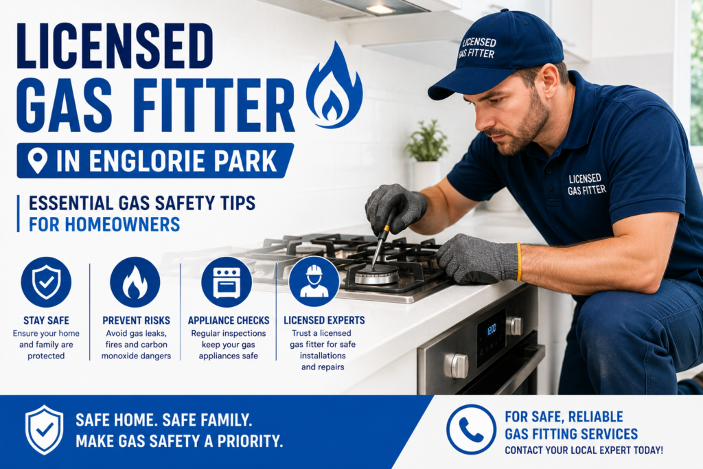 Licensed Gas Fitter in Englorie Park
