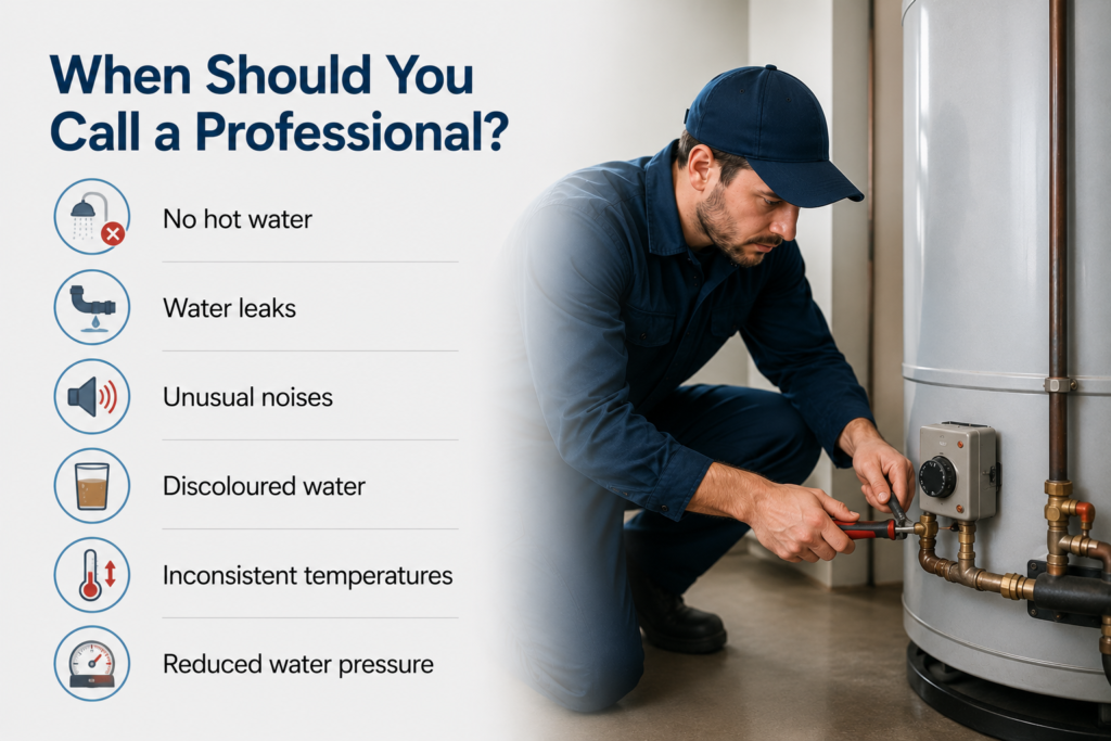 Hot Water System Repair in Artarmon