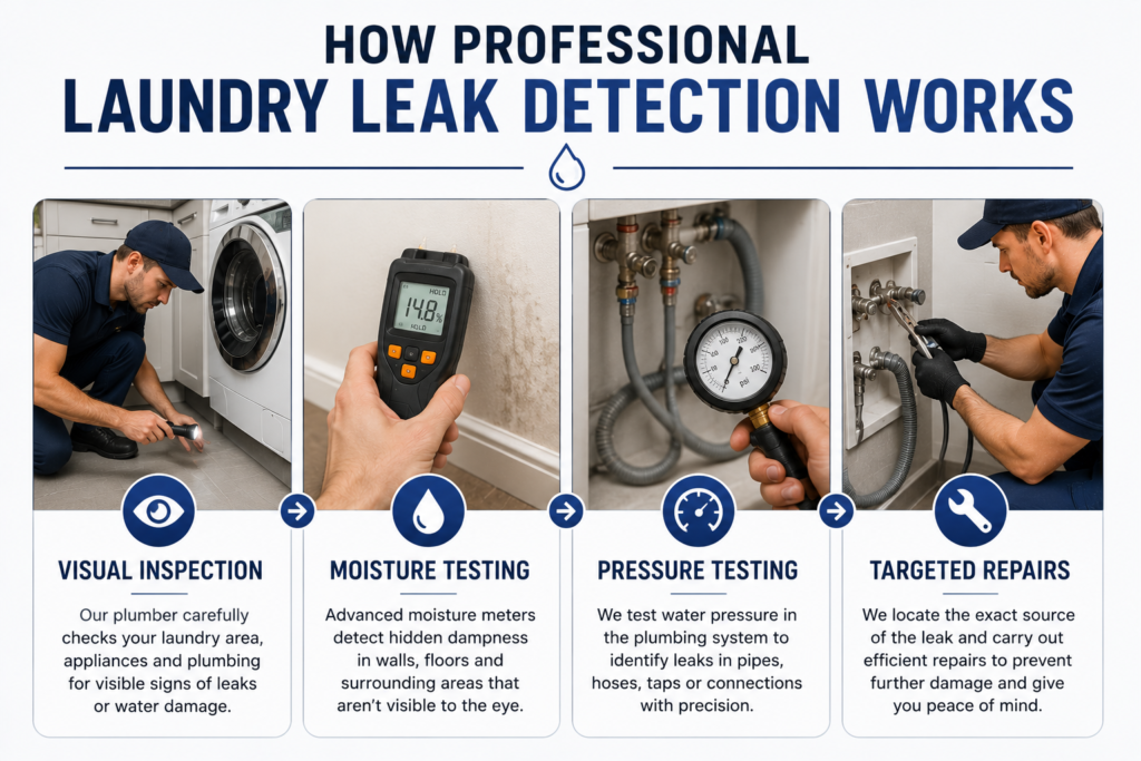 Laundry Leak Detection in Clontarf
