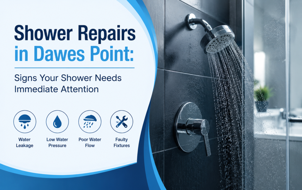 Shower Repairs in Dawes Point