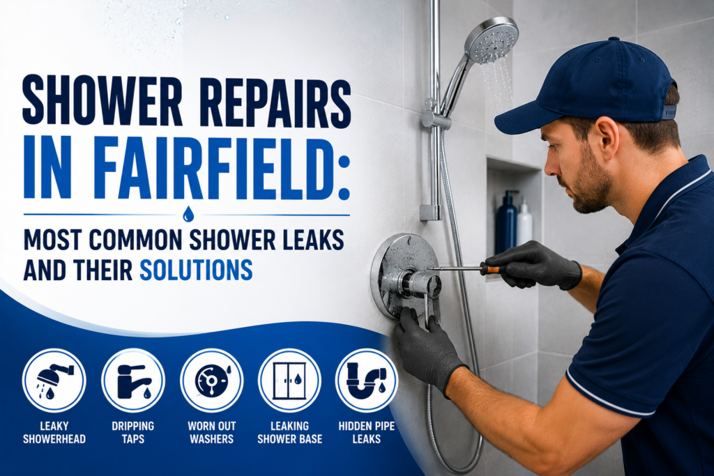 Shower Repairs in Fairfield
