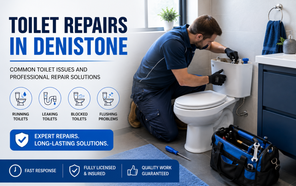 Toilet Repairs in Denistone