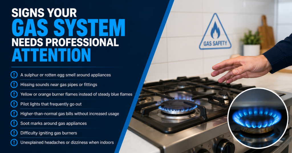 Gas System Needs Professional Attention