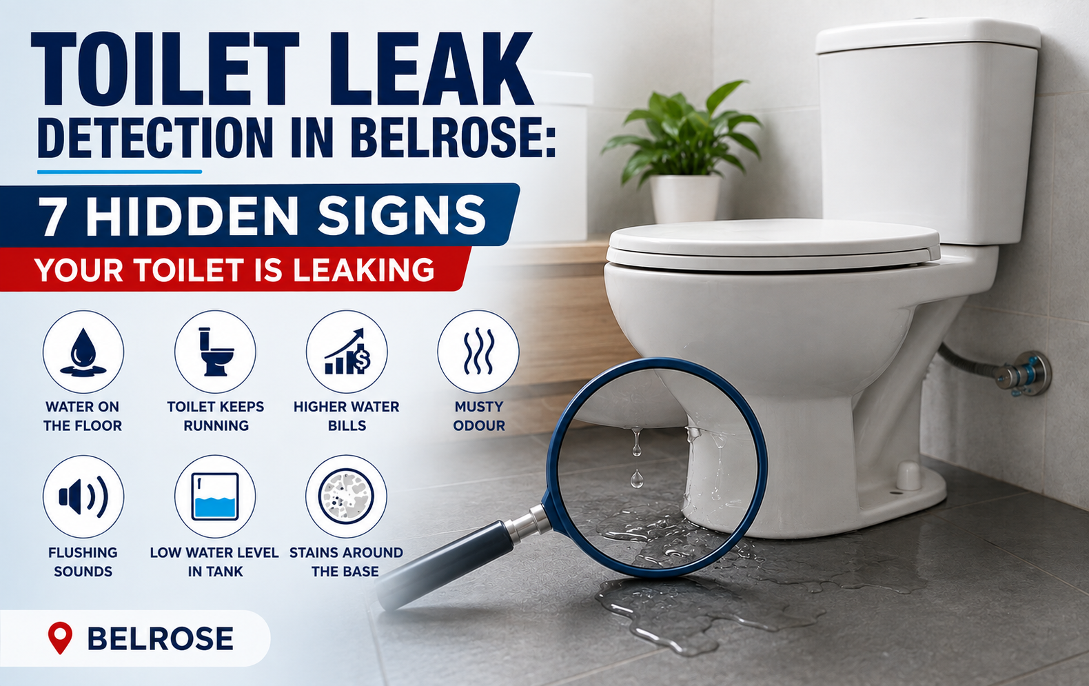 Toilet Leak Detection in Belrose