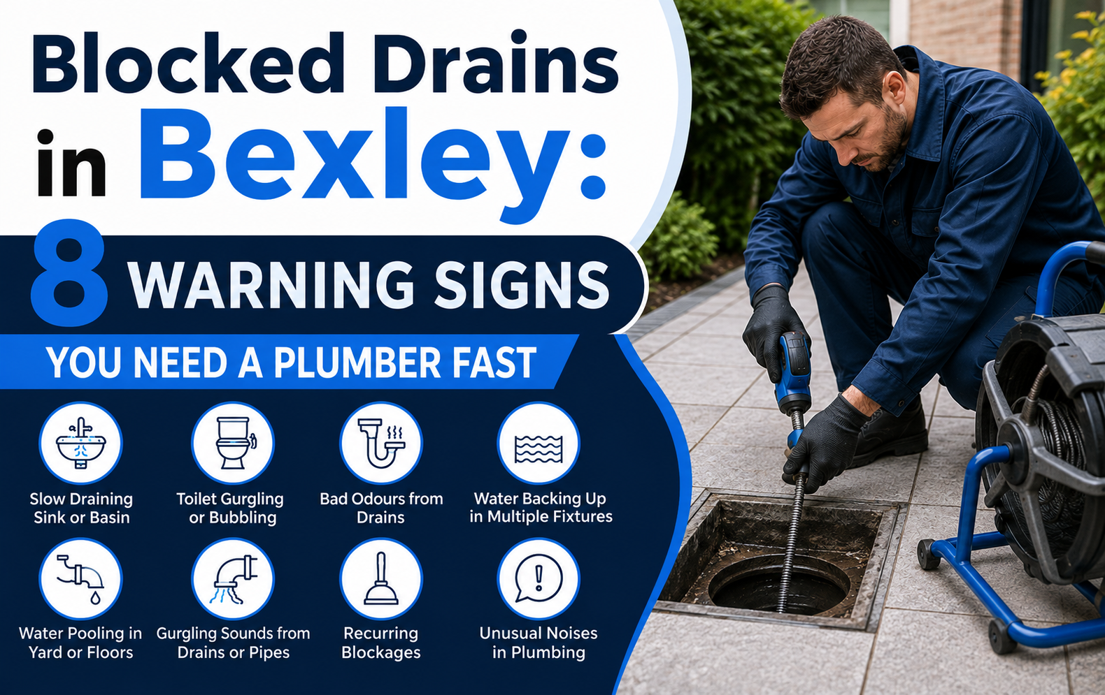 Blocked Drains in Bexley