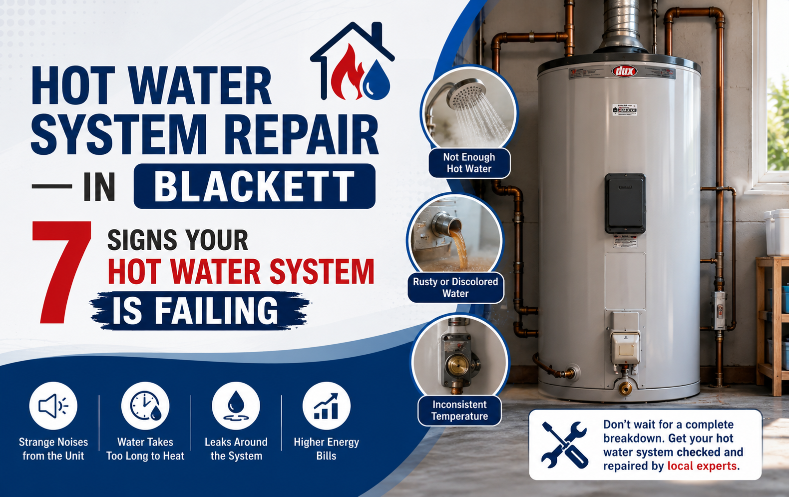 Water System Repair in Blackett